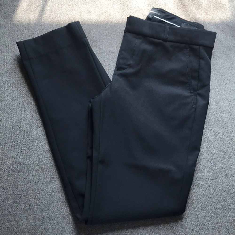 Banana Republic Ryan Trouser Pant Size 2 Black